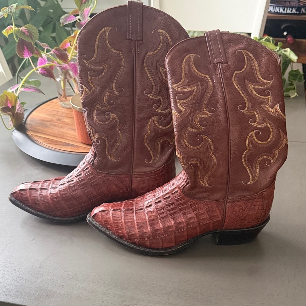 Brown Western Cowboy Boots